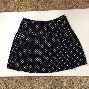 Gap Blue With Polka Dots Skirt Size 2